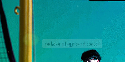 屏幕上有射门轨迹动态图